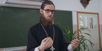 Сотрудник миссионерского отдела иерей Сергий Сорвачев провел беседу со студентами - Касимовская епархия