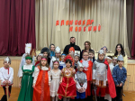 Сотрудник молодежного отдела принял участие в мероприятии в честь благоверного князя Александра Невского в школе с. Глядково