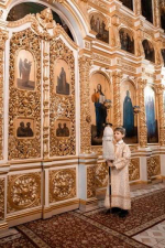 Преосвященнейший епископ Исаакий сослужил митрополиту Корсунскому и Западноевропейскому Марку за прощальной Божественной литургией