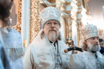 Преосвященнейший епископ Исаакий сослужил митрополиту Корсунскому и Западноевропейскому Марку за прощальной Божественной литургией